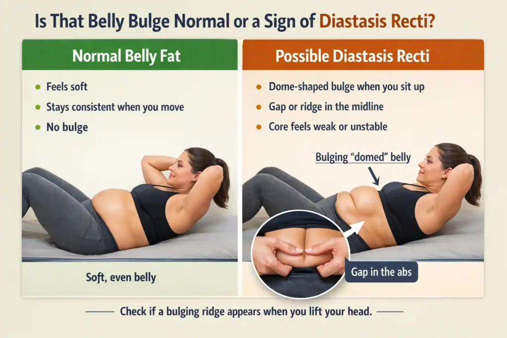 Is That Belly Bulge Normal or a Sign of Diastasis Recti Pinner