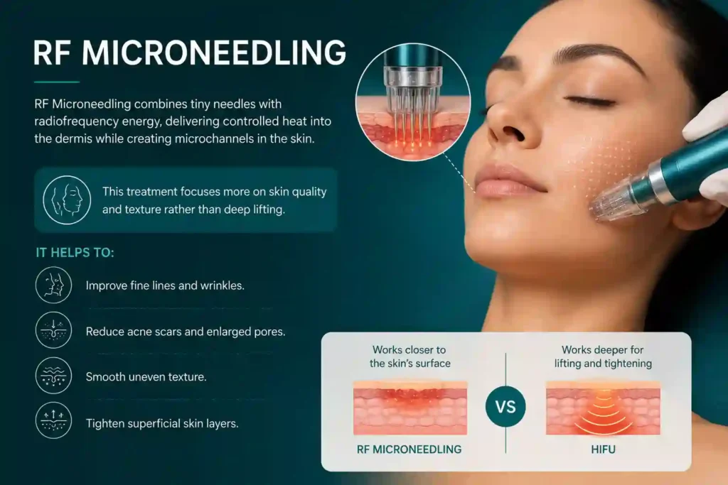 What Does RF Microneedling Do That HIFU Alone Cannot Pinner