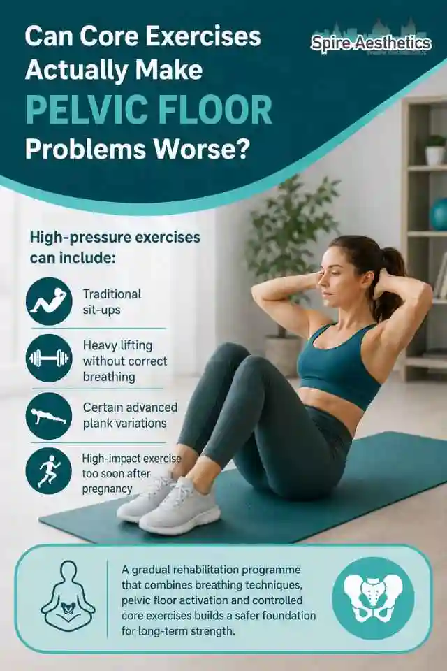 Can Strengthening Your Core Alone Actually Make Pelvic Floor Problems Worse Pinner?